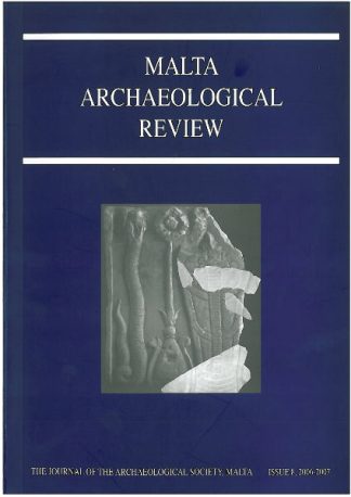 Malta Archaeological Review Issue 8