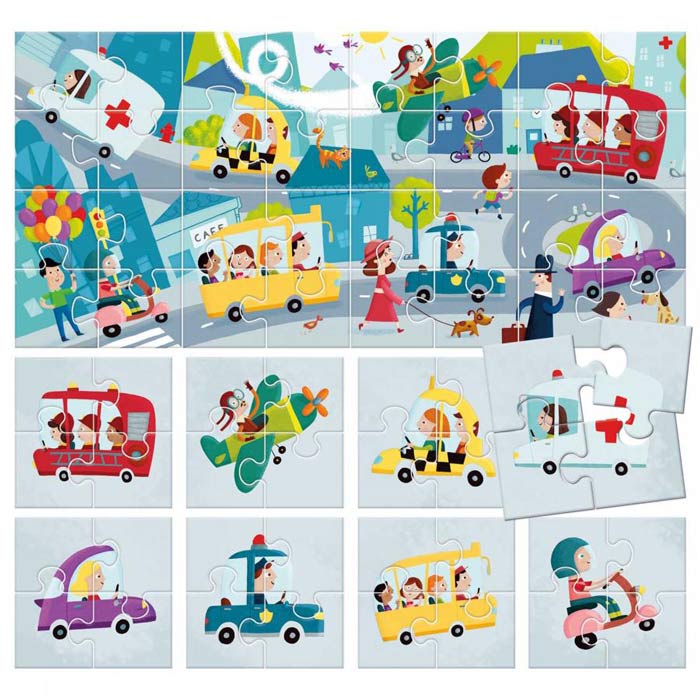 Puzzle 8+1 City - Image 2