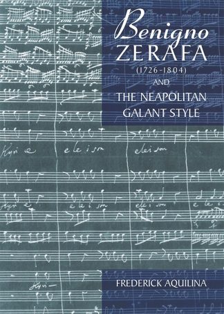 Benigno Zerafa (1726-1804) and the Neapolitan Galant Style BDL Books