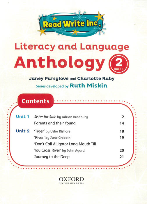 Read Write Inc.: Literacy & Language: Year 2 Anthology Book 1 - BDL Books