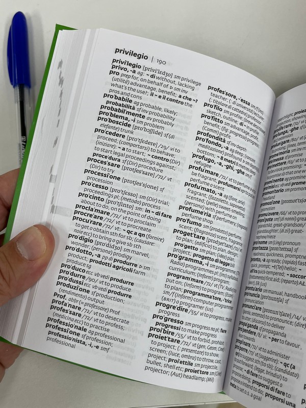 Collins Italian Dictionary Pocket Edition BDL Books