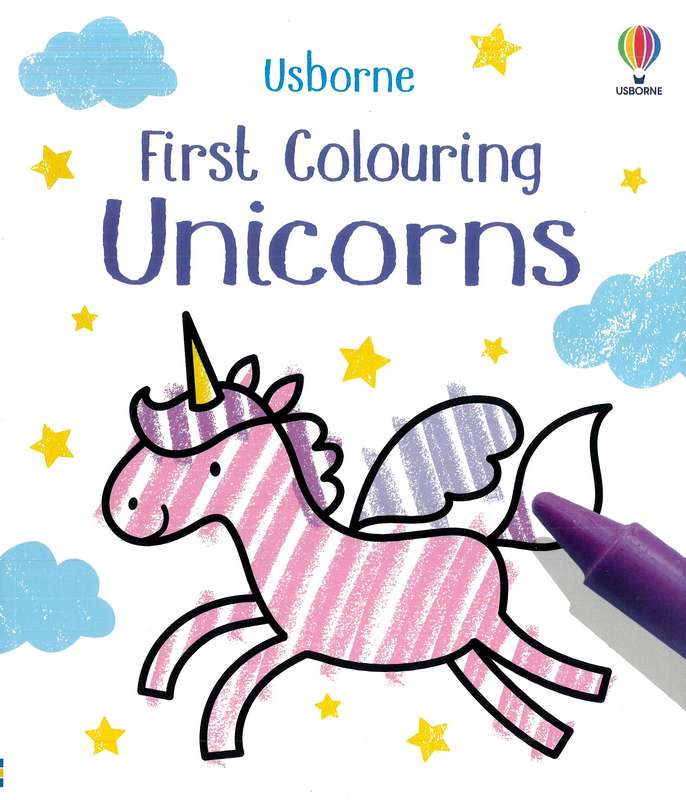 First Colouring Book Unicorns BDL Books