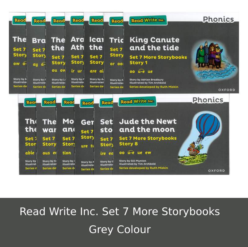 Read Write Inc. Phonics: Set 7 More Storybooks Grey Colour