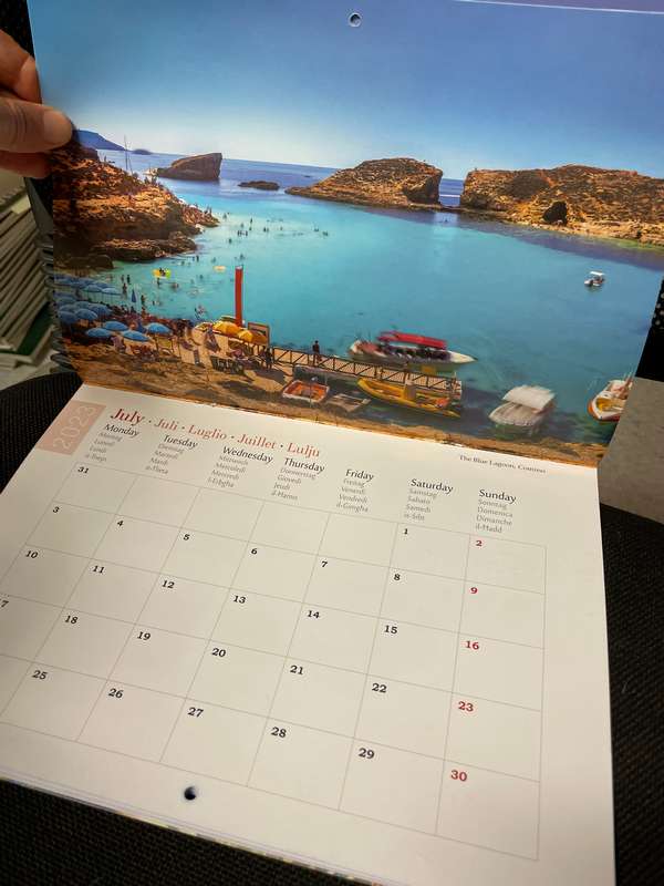 Malta & Gozo Calendar 2023 - A4 - Image 3
