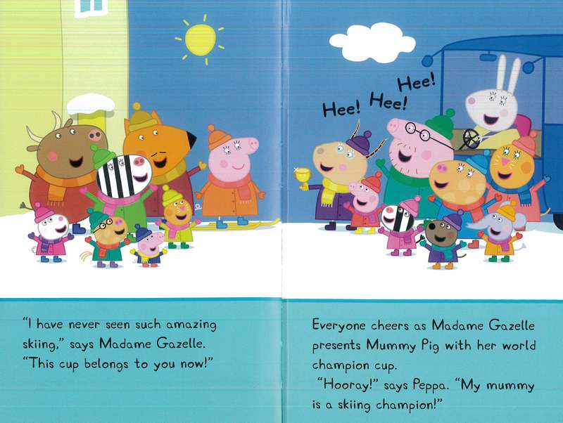 Peppa Goes Skiing BDL Books