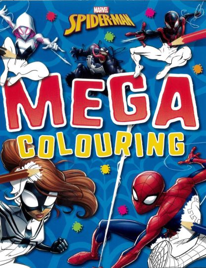 Spider-man Mega Colouring