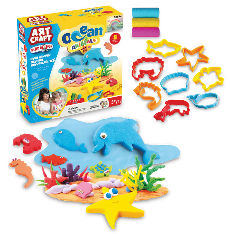 Play Dough Ocean Animals Set - Image 2