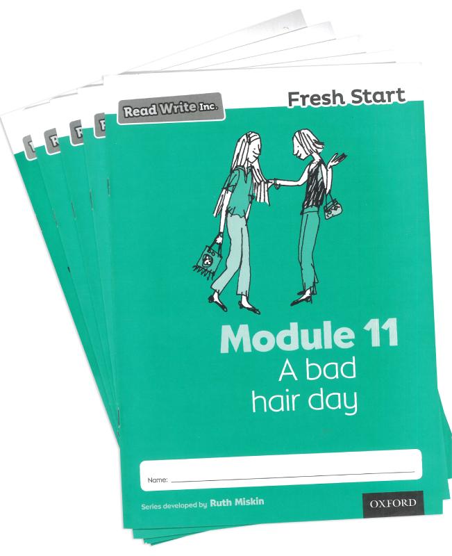 Read Write Inc. Fresh Start Modules 1115 BDL Books