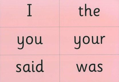 Read Write Inc. Phonics Red Word Cards - BDL Books