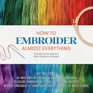 How to Embroider almost everything