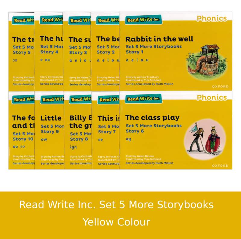 Read Write Inc. Phonics: Set 5 More Storybooks Colour Yellow