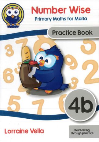 Numberwise Practice book 4b Cover