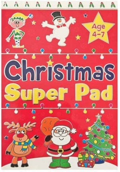 Christmas Super Pad Activity Book - BDL Books