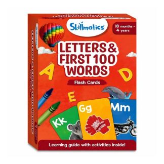 Flash Cards For Toddlers: Letters and First 100 Words