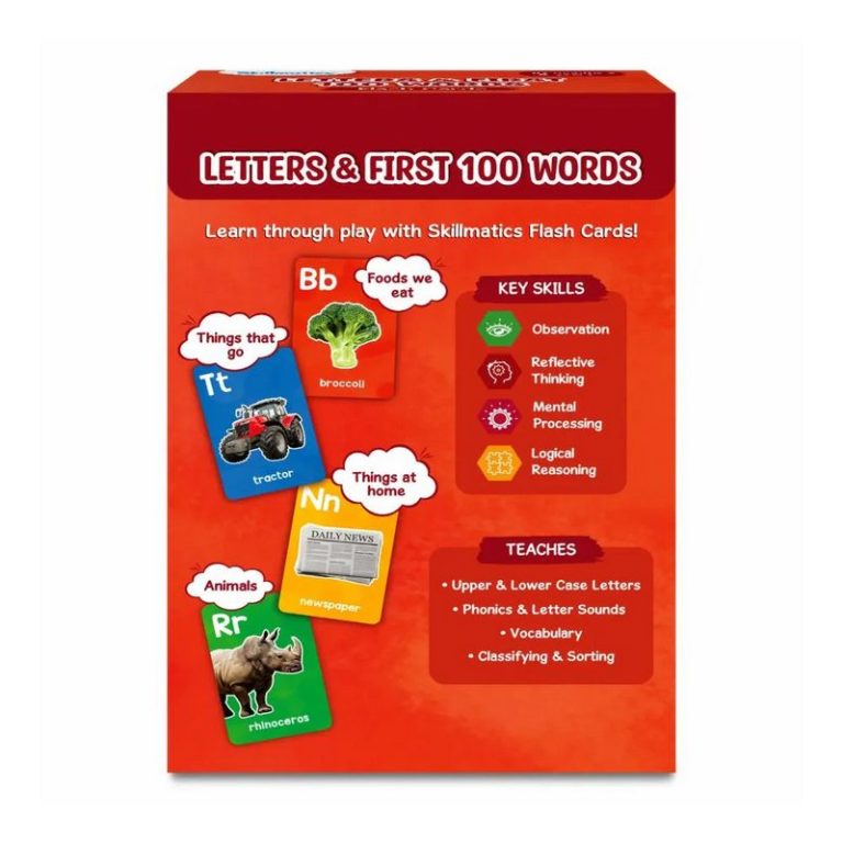 Flash Cards For Toddlers: Letters and First 100 Words - BDL Books