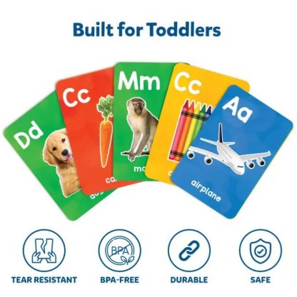 Flash Cards For Toddlers: Letters and First 100 Words - BDL Books