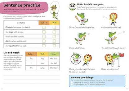 First Grammar: A Learn with Ladybird Activity Book 5-7 years - BDL Books