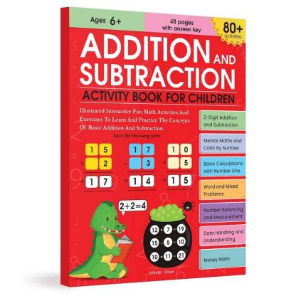 Addition and Subtraction Activity Book - BDL Books