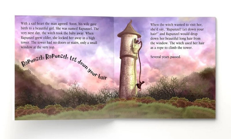 Rapunzel: My First Five Minutes Fairy Tales - Image 2