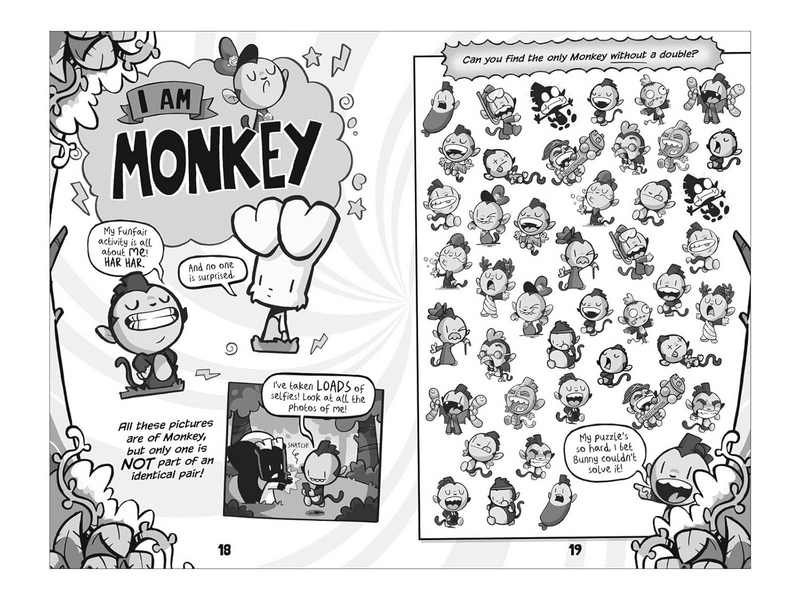Bunny Vs Monkey The Whopping World Of Puzzles BDL Books