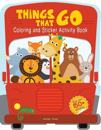 Things That Go - Coloring and Sticker Activity Book