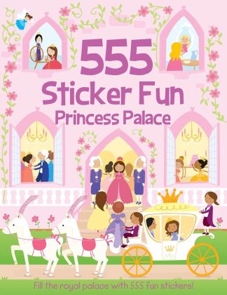 555 Sticker Fun Princess Palace